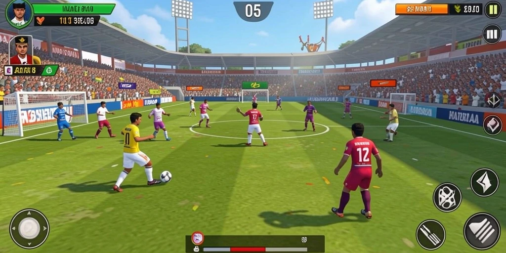 Level menantang dengan pemandangan yang indah.