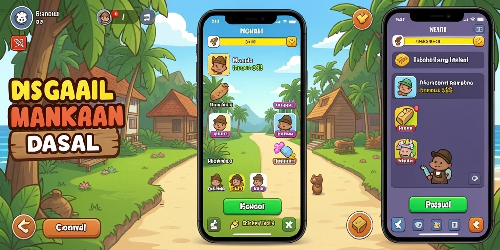 Screenshot karakter utama dengan skill unik yang menonjol.